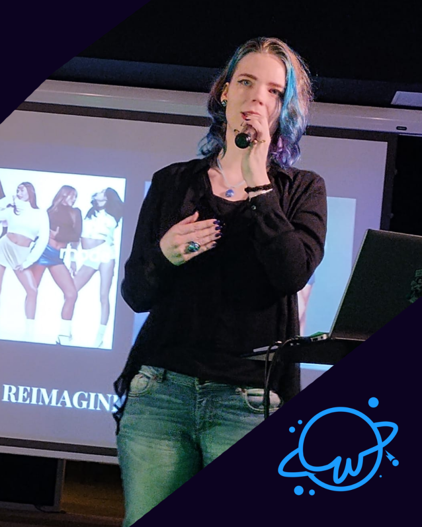 Tommy bei einer Konferenz